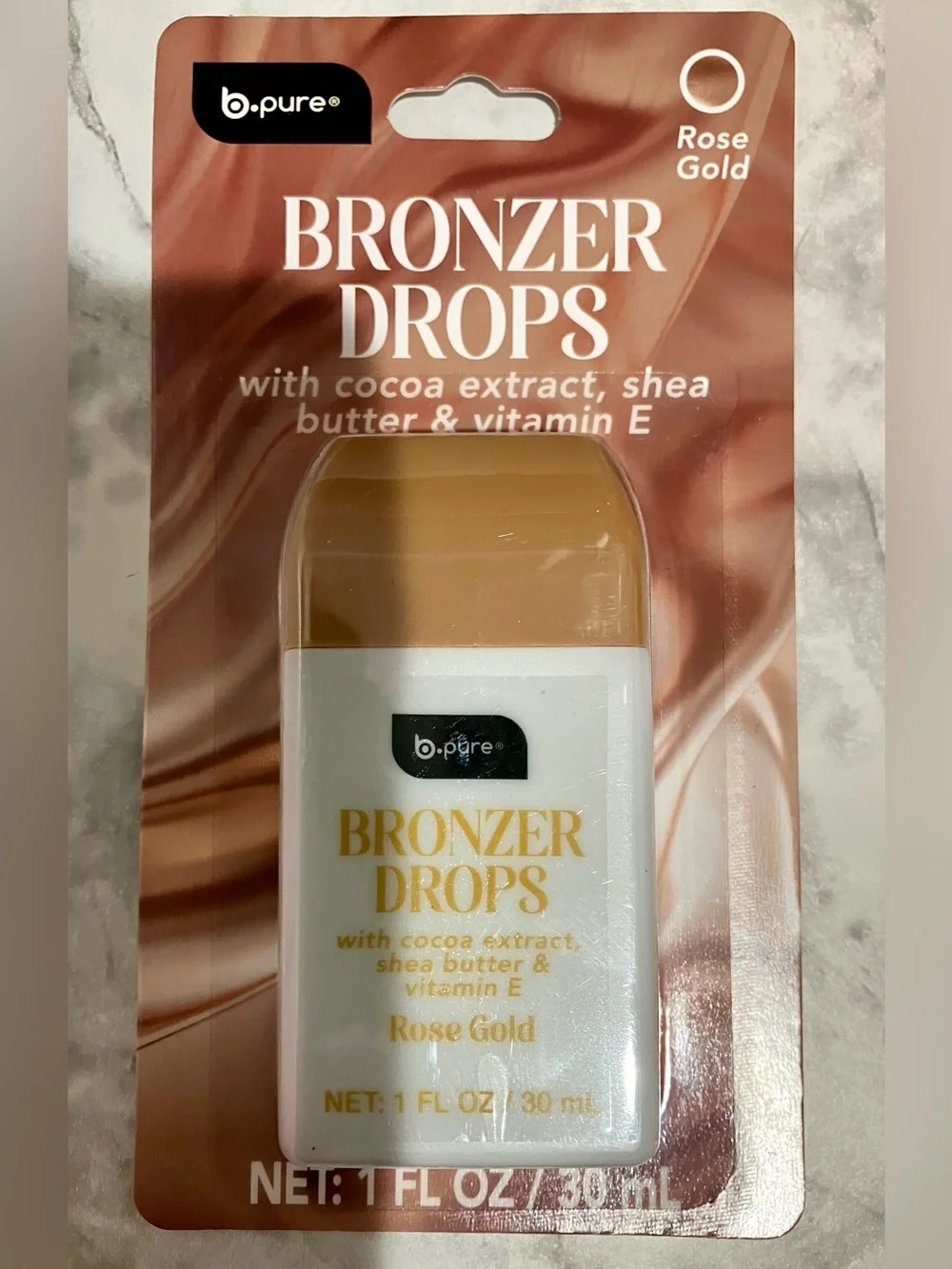 b•pure Bronzer drops in Rose Gold NWT